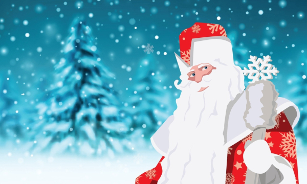 изображение: Парад Деда Мороза и его друзей в Тольятти